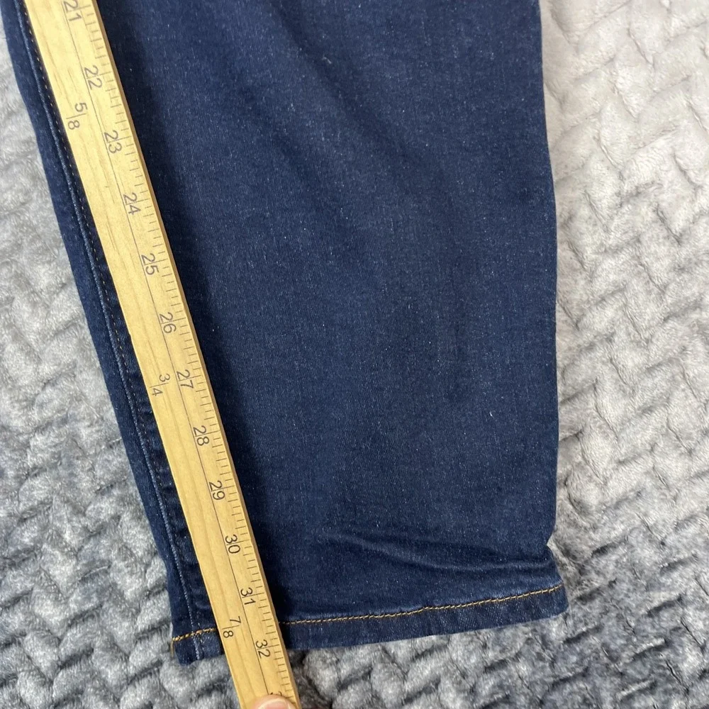 Duluth Trading Co Womens 18W Long 32" Daily Denim Straight Leg Jeans Blue - Picture 6 of 10
